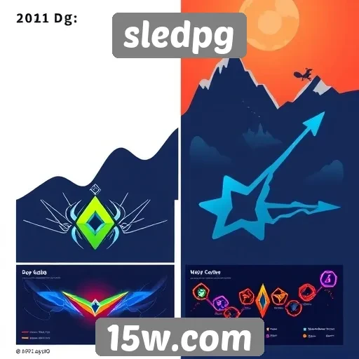 Evolução do design gráfico em sledpg