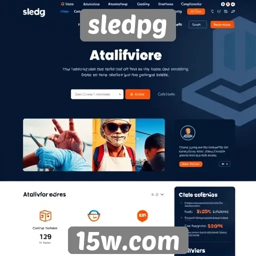 Avaliação da interface do site sledpg